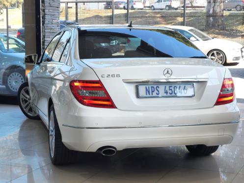 2013 Mercedes-Benz C-Class C200 Avantgarde Auto